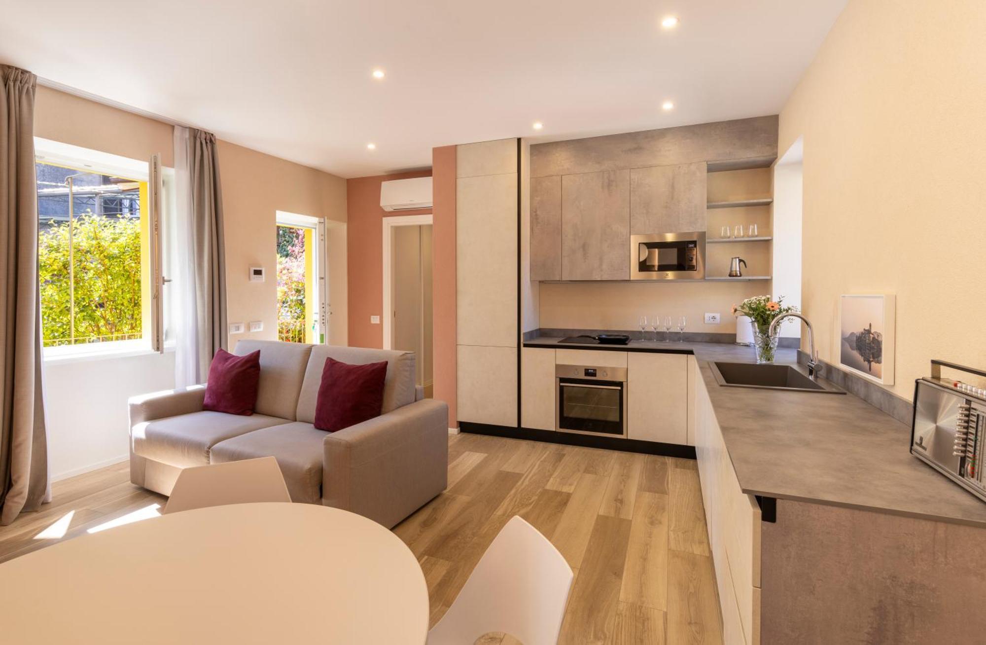 Residence Casa Coppa Appartamento Jasmine 오메그나 외부 사진